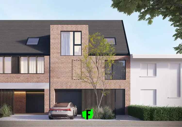 Prachtige nieuwbouwwoning met 4 slaapkamers, ruime tuin en garage op een boogscheut van het centrum van Ieper!