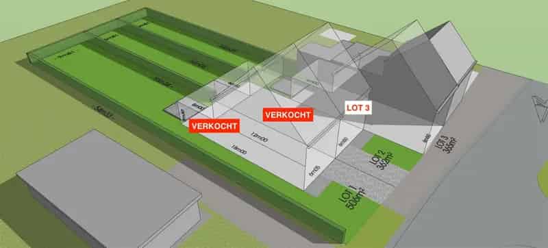 Bouwgrond te koop Baasrode Lot 3