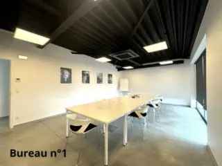 Kantoor te huur Gosselies - 35m² - Volledig gemeubileerd