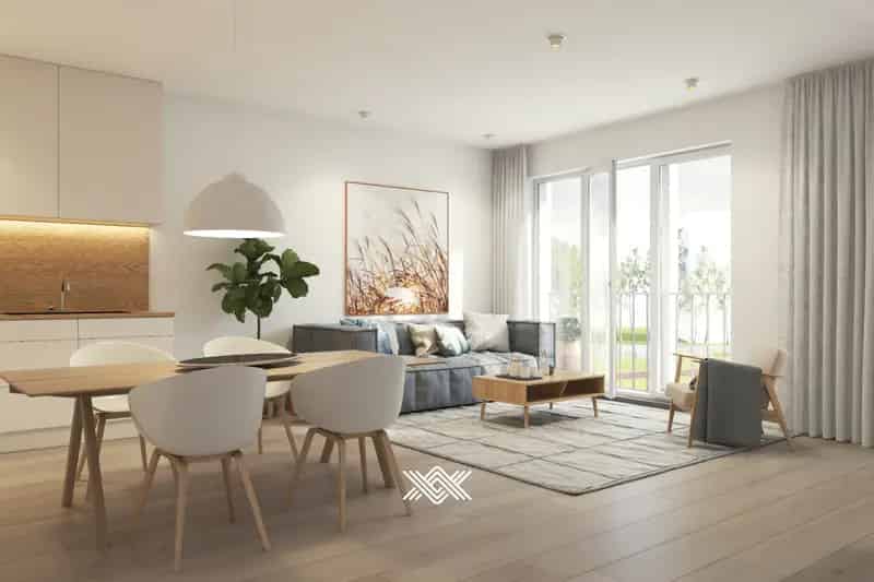 Nieuwbouwappartement Gent 2 slaapkamers 96m²