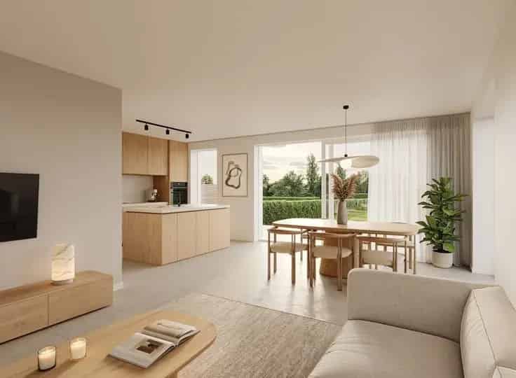 Moderne en ruime gesloten bebouwing