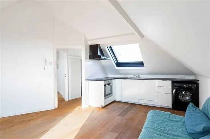 Dakappartement Antwerpen 42m² 1 Slaapkamer