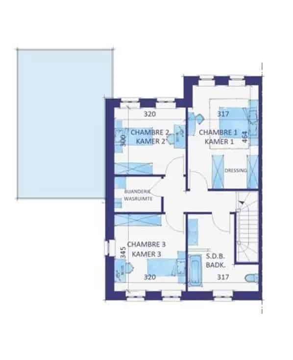 Nieuwbouw Villa 3 Gevels PEB A+ - Sleutelklaar