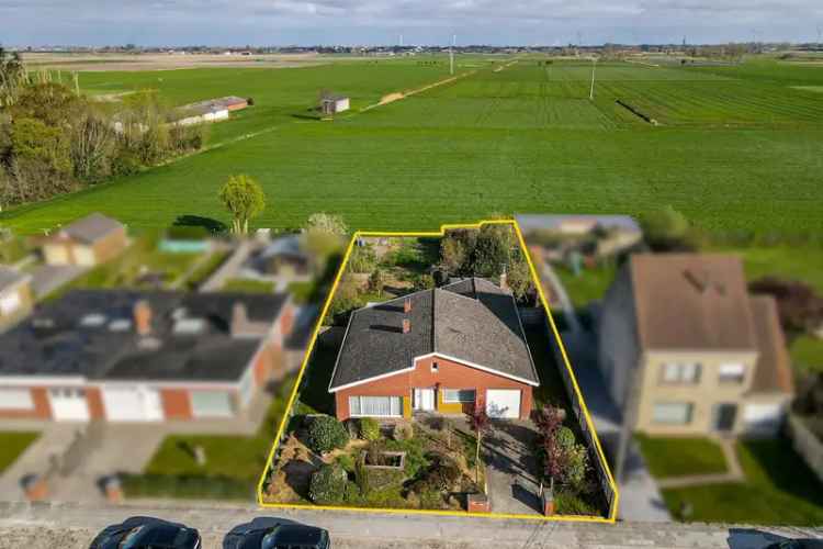 Vrijstaande woning Gistel te renoveren of heropbouwen