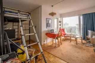 Te koop studio appartement Sint-Lambrechts-Woluwe met terras