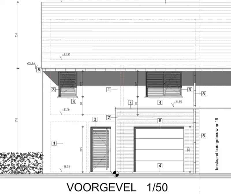Nieuwbouw woning Oostkamp 3 slaapkamers garage tuin