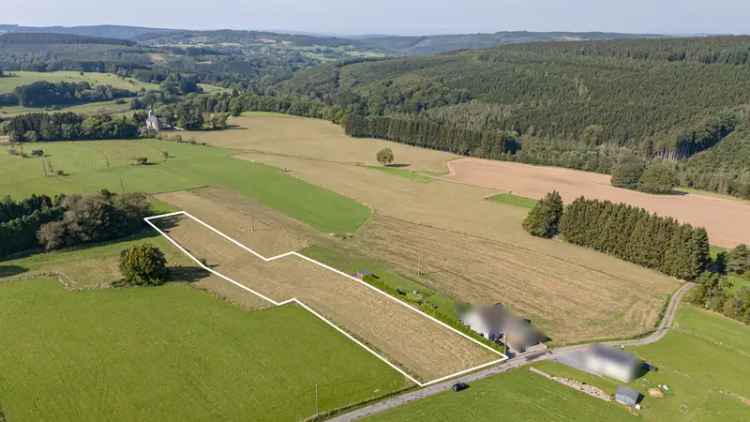 Bouwgrond Manhay 5751m² Open Bebouwing