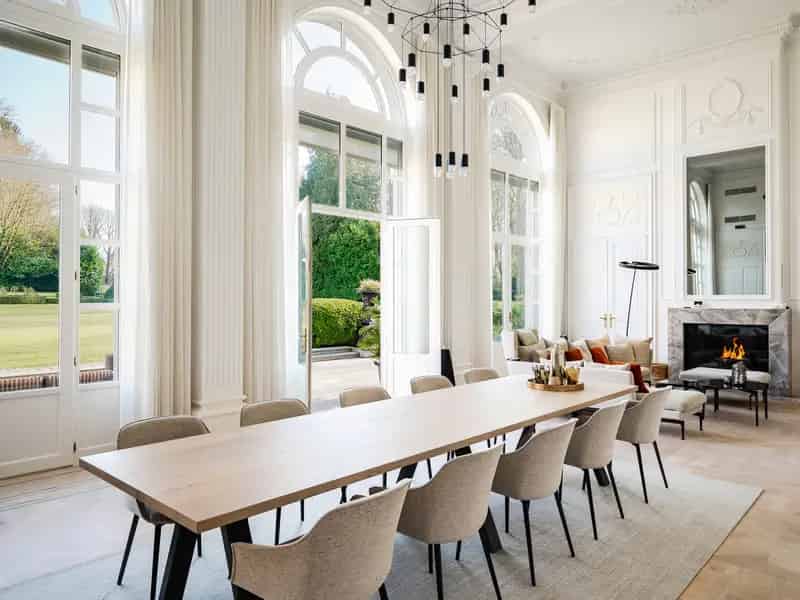 Huis te koop Dilbeek: Manoir met park, zwembad en luxe faciliteiten