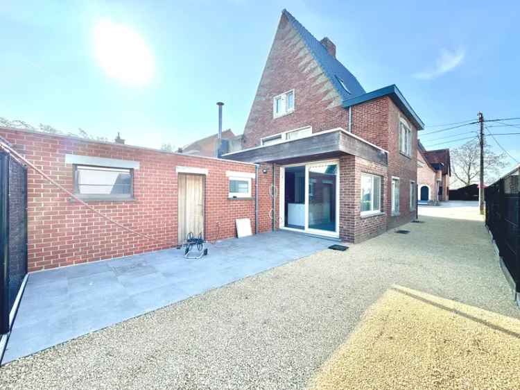Huis te huur Oeselgem gerenoveerd