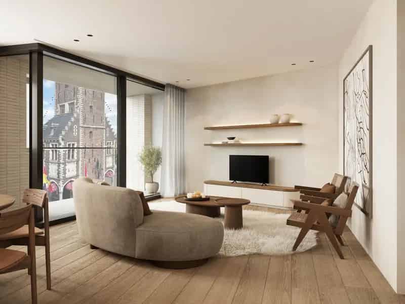 Nieuwbouwappartement Tielt 1 Slaapkamer - Belle Fort