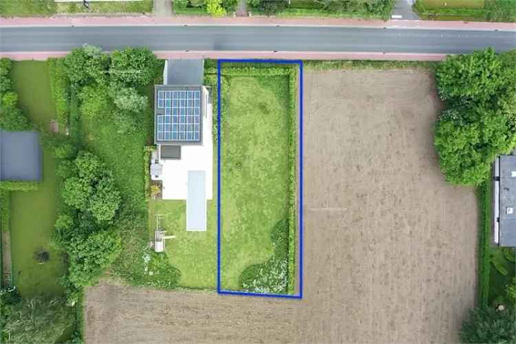 Bouwgrond te koop Merelbeke: Prachtig perceel met panoramisch uitzicht