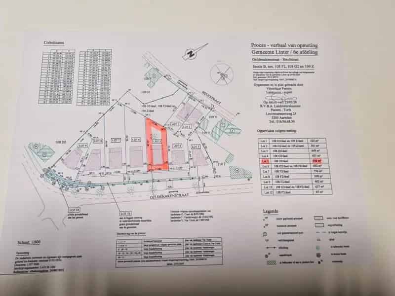 Bouwgrond Open Bebouwing Linter Overhespen Lot 5