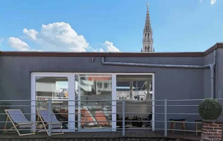 Penthouse te Koop Brussel Centrum 4 slaapkamers