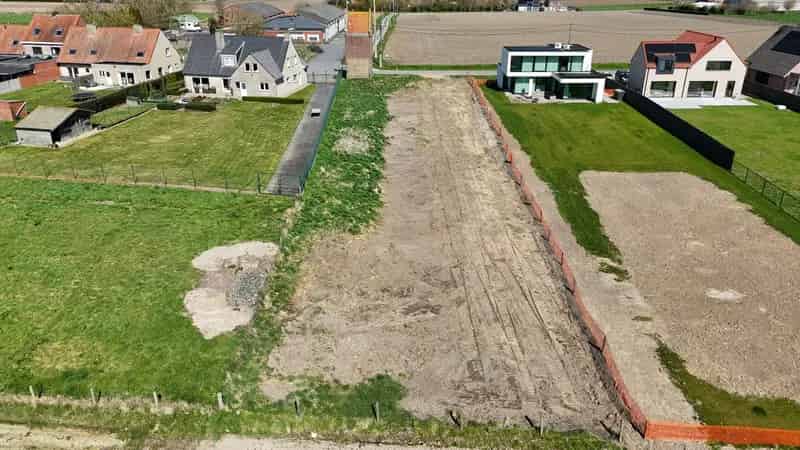 Bouwgrond Kortemark Ver Uitzicht Natuur