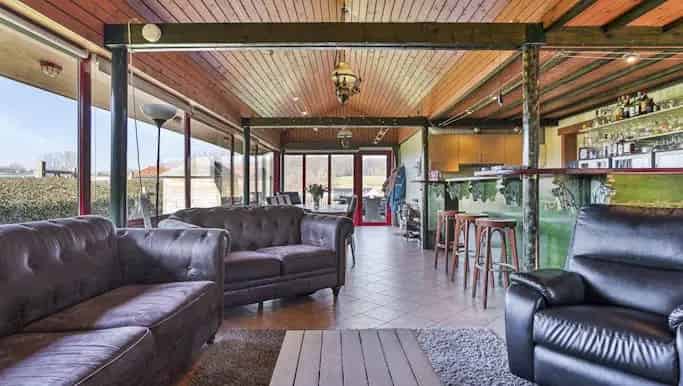 Fermette te koop Anzegem 7662m2 weide piste paardenstallen
