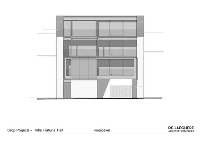 Nieuwbouw Appartement Tielt 160m2 3 slaapkamers 2 badkamers