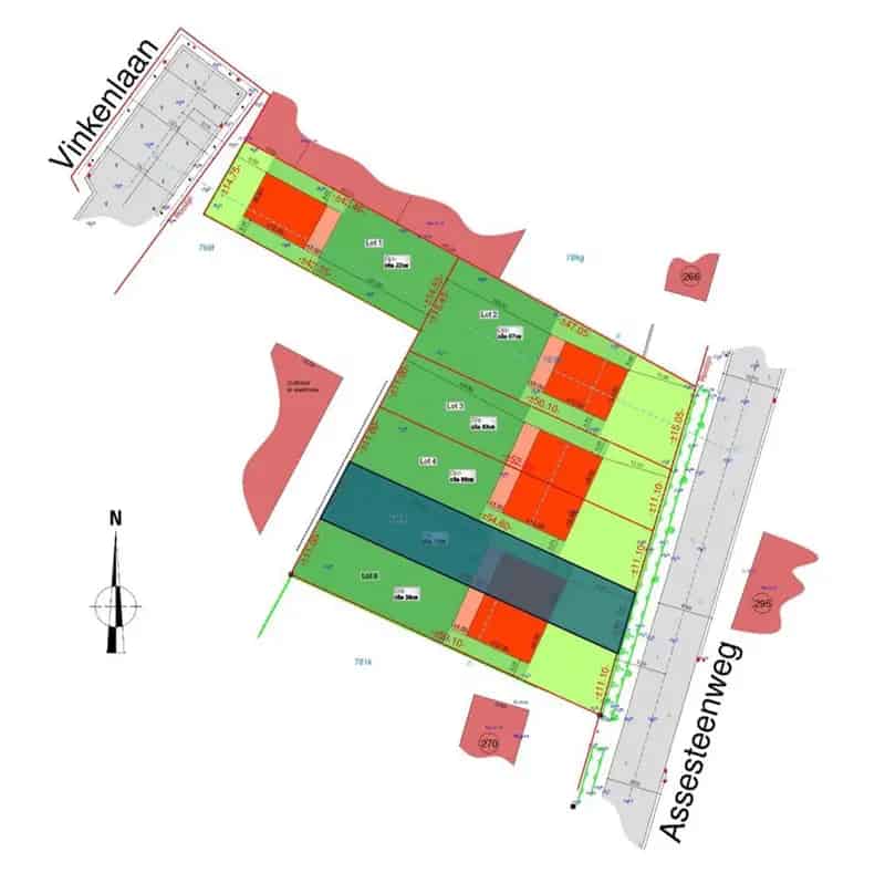 Centraal Gelegen Bouwgrond 613m² HOB