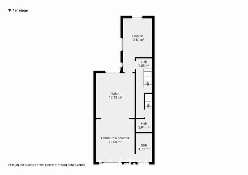 Appartement te koop Luik 1e verd. - Studio - Kelderbergingen