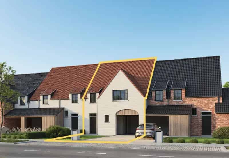 Landelijke Nieuwbouwwoning Jabbeke 3 slaapkamers