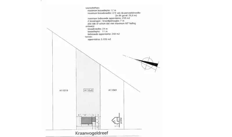 Bouwgrond Schoten 5150m² - Groen - Privacy