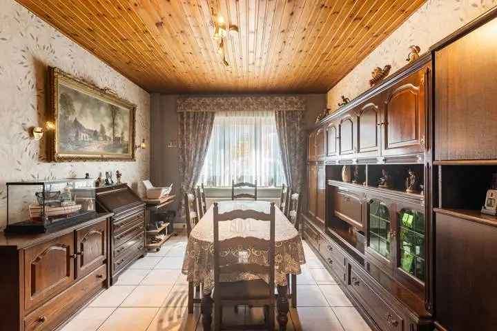 Huis te koop Anderlecht 4 slaapkamers grote tuin