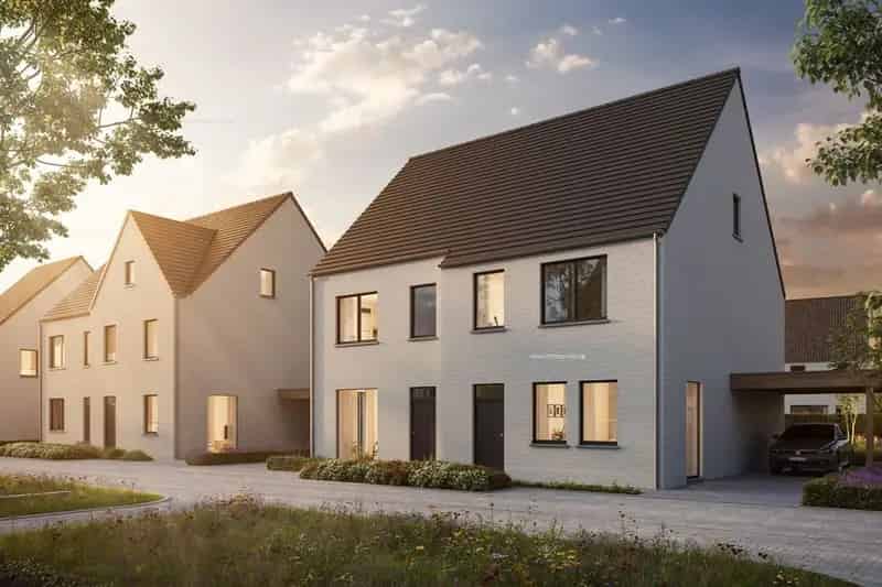 Nieuwbouw woning te koop Oostakker 3 slaapkamers