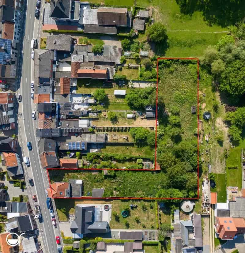 Bouwgrond te huur Gontrode 2830m2  Rust Privacy Nabij Station School