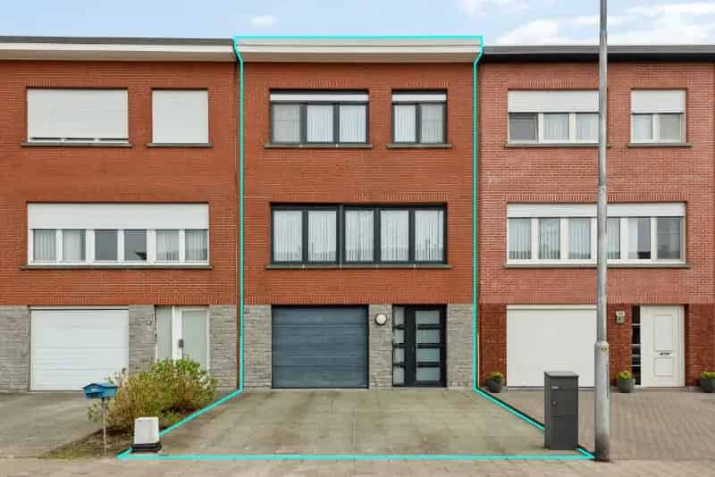 Rijwoning Hemiksem 3 slaapkamers garage tuin EPC B