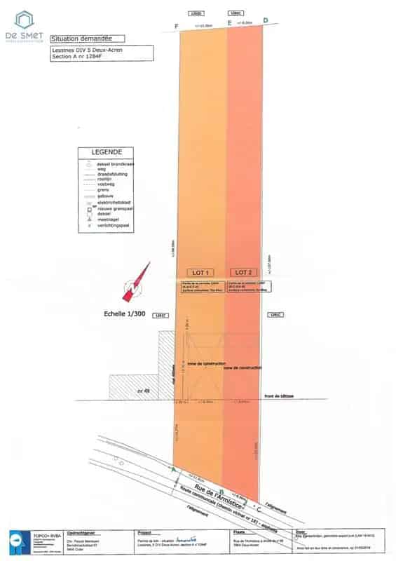 Bouwgrond Deux-Acren Projectontwikkeling Appartementen Woningen