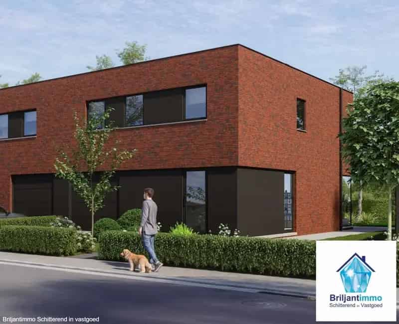 Nieuwbouw HOB Rode Gelijmde Gevelsteen