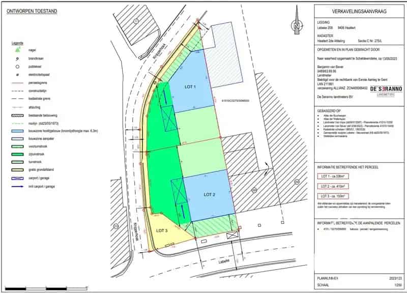 Bouwgrond Denderhoutem Landelijk gelegen