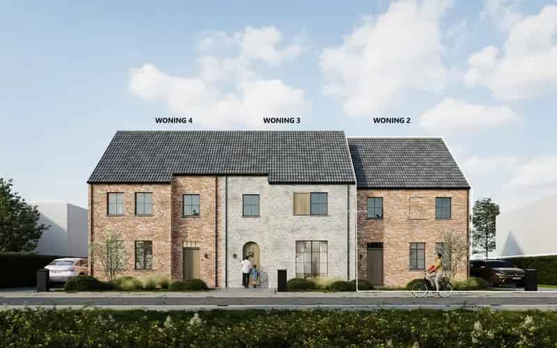 Nieuwbouw woning 4 slaapkamers Bovekerke