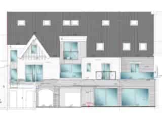 Verkavelingsgrond Avelgem 2 Woningen Handelspand