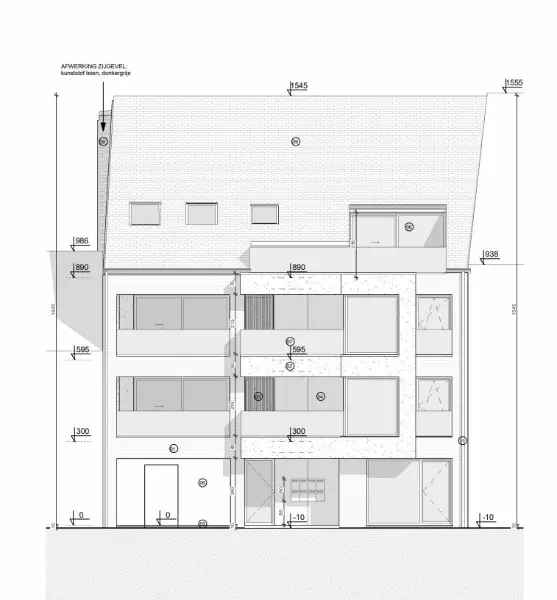 Koop appartement met handel ruimte in Boortmeerbeek