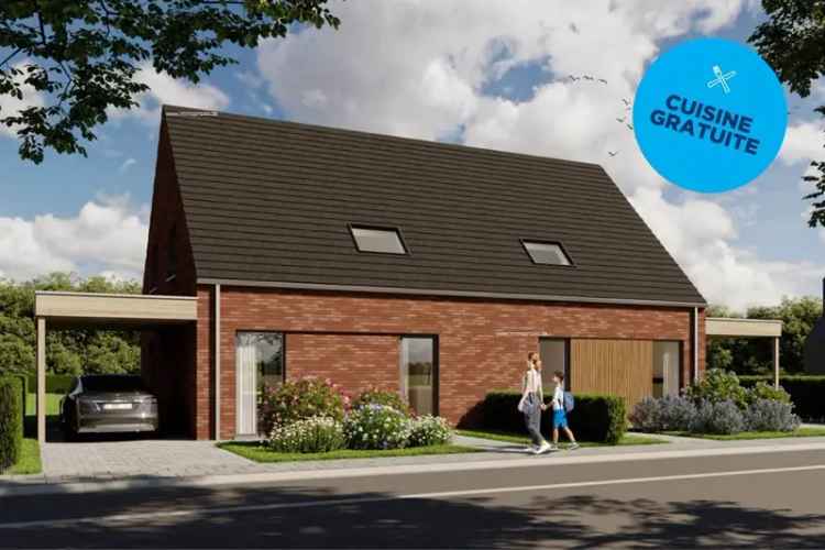 Nieuwbouw woning te koop in Comines-Warneton