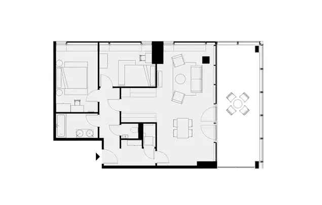 Huur 2 slaapkamer huis van 129 m² in Brussels