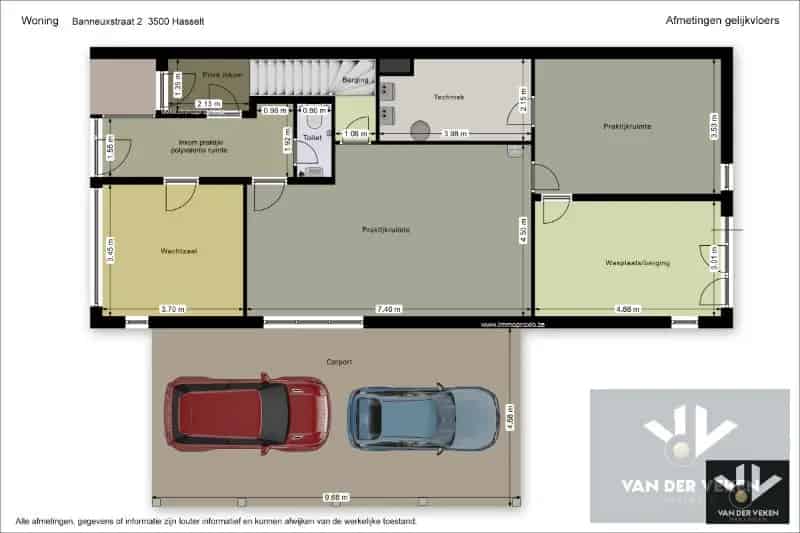 Huis te koop Hasselt 4 slaapkamers Instapklaar