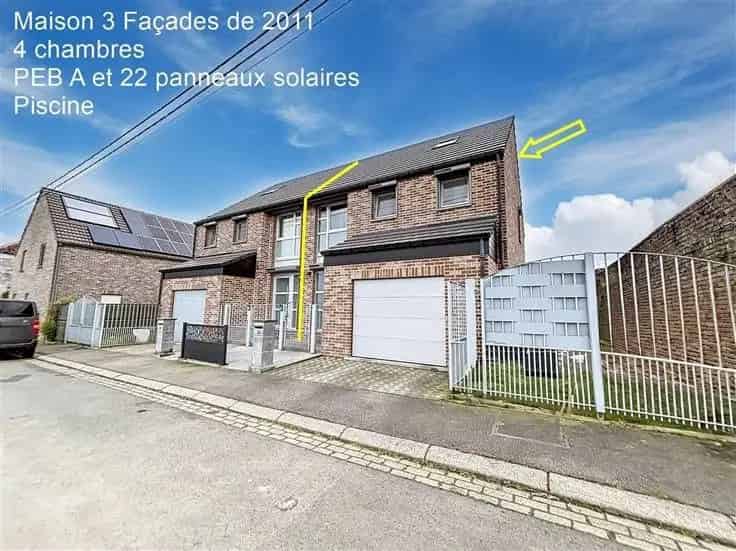 Huis te Koop Fleurus 4 slaapkamers zwembad