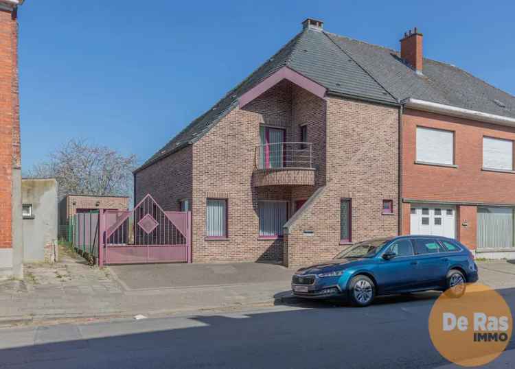 NIEUWERKERKEN - Kwalitatieve woning met tuin en garage - 3 slaapkamers