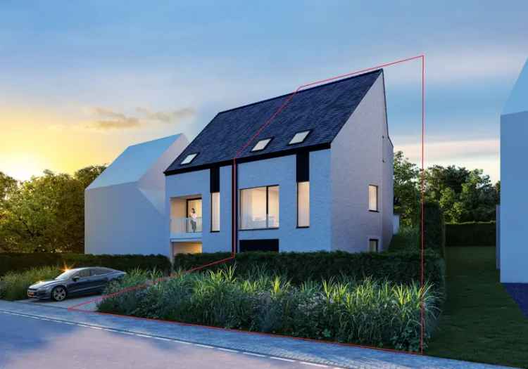 Nieuwbouwwoning 3 slaapkamers Roosdaal Zuidgerichte Tuin