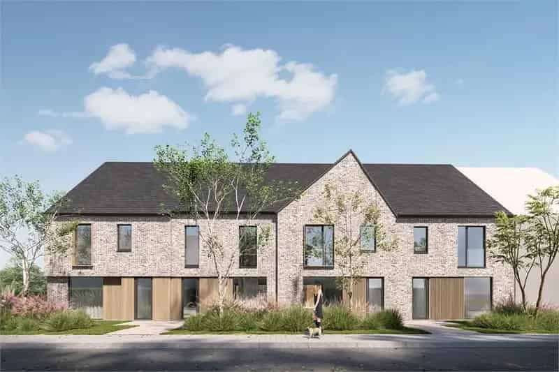 Nieuwbouw BEN-woningen te Burcht Nabij Antwerpen