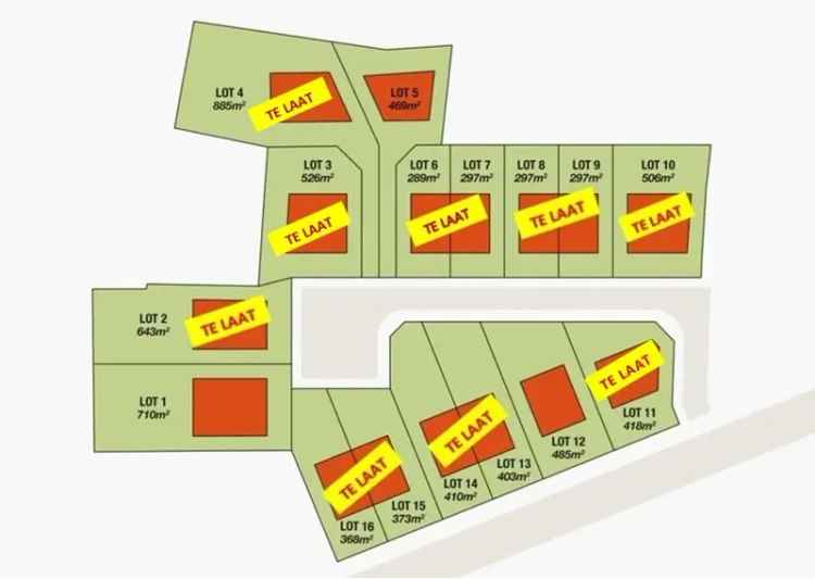 Bouwgrond kopen in Houthulst met groot perceel van 710 m²