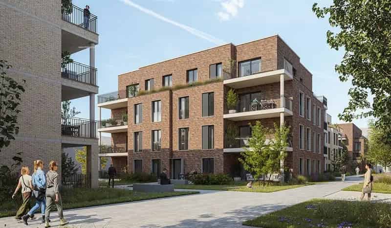 Nieuwbouw gelijkvloersappartement 2 slaapkamers Roeselare