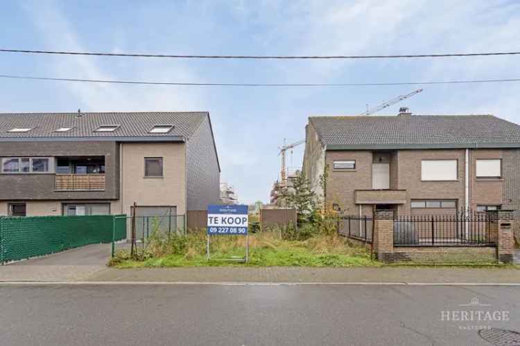 Bouwgrond te koop in Zelzate met een perceel van 370 m²