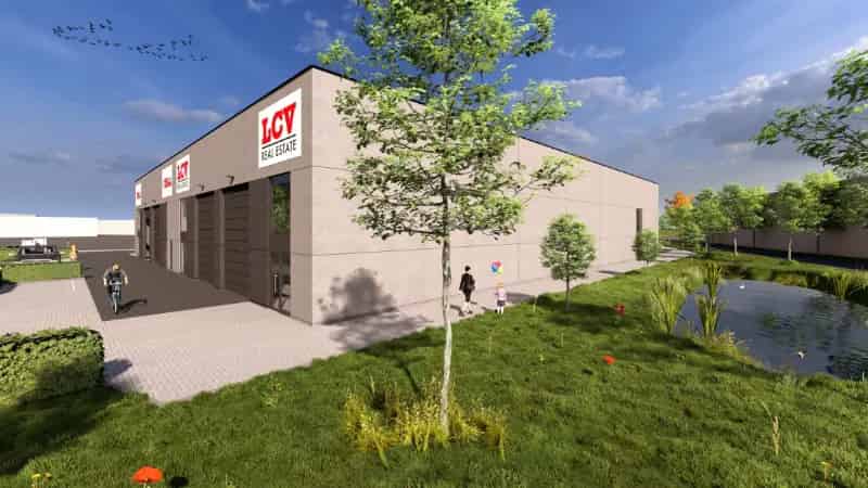 Magazijn te Koop Roeselare Bedrijvenpark Rollare