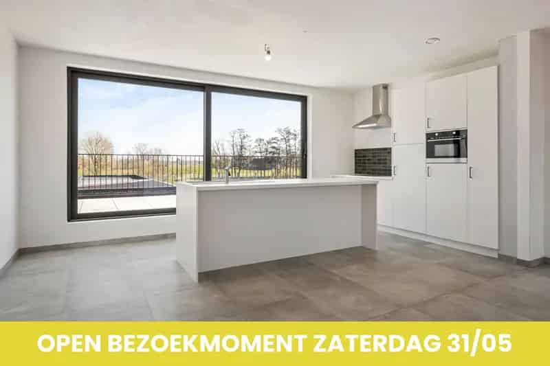 Nieuwbouwappartement te huur Kortemark Ruim Terras Groen Zicht