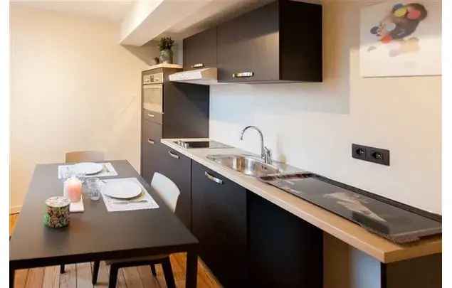 Huur 1 slaapkamer appartement van 35 m² in Liège