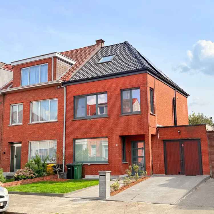 Gerenoveerde gezinswoning 193m² 4-5 slaapkamers garage tuin
