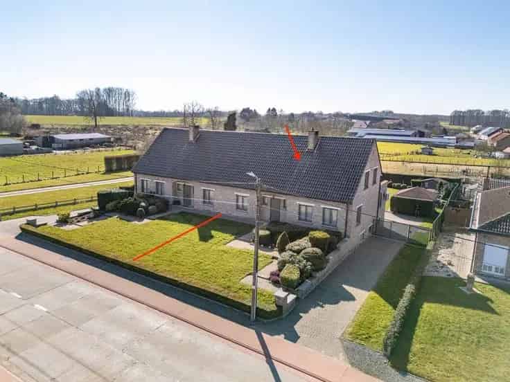 Huis Te Koop Meensel Kiezegem 3 slaapkamers Instapklaar