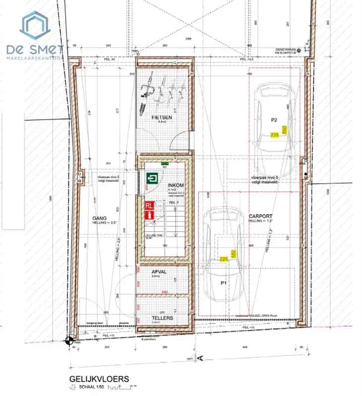 Bouwgrond 2 Appartementen Viane Geraardsbergen